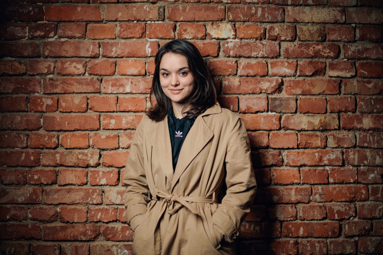 Zagreb, 300323.
Luda kuca.
Proba Predstave u kojoj glume Drasko Zidar, Zoran Pribicevic, Nika Ivancic i Anu Begic. Predstavu je rezirala Petra Dugandzic.
Na fotografiji: Nika Ivancic.
Foto: Marko Miscevic / CROPIX 
-Gloria -